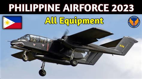 List of equipment of the Philippine Air Force explained.